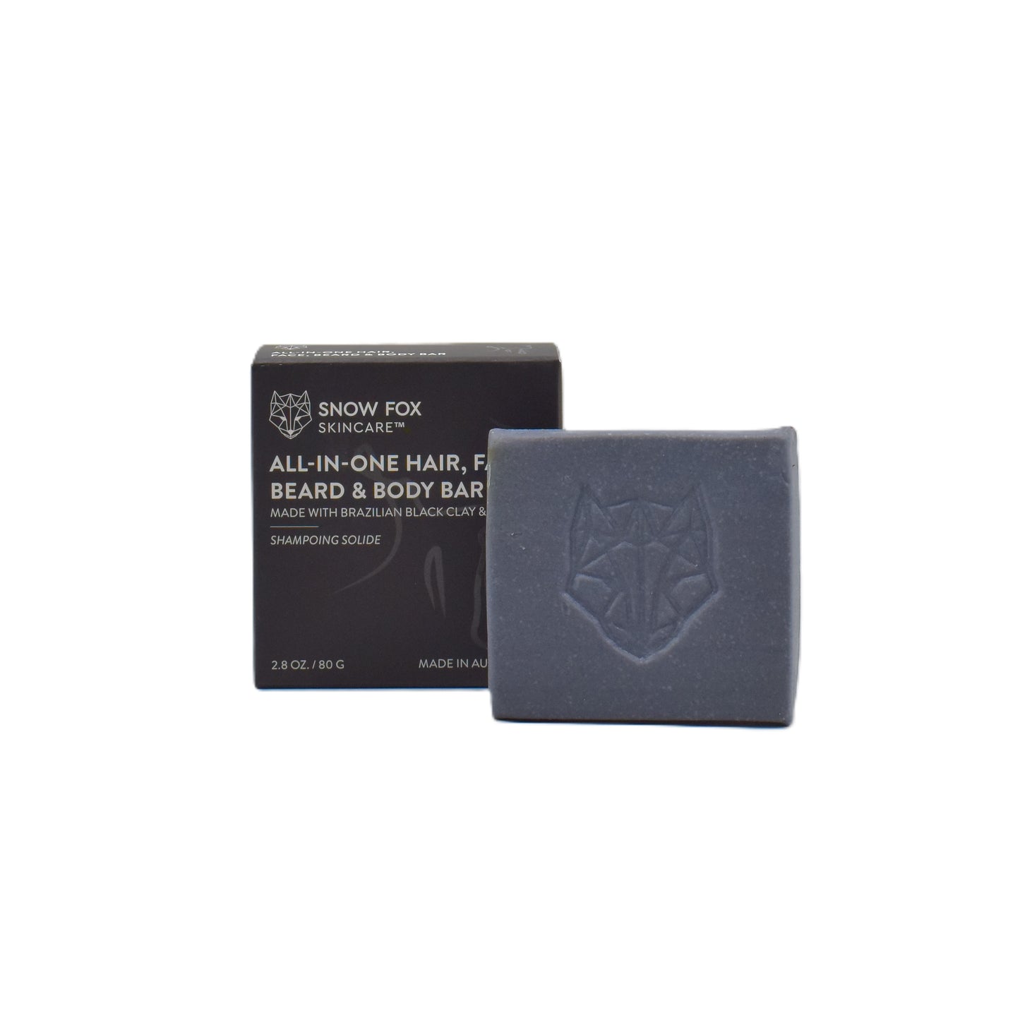 SNOW FOX SKINCARE(スノー フォックス スキンケア) ブラッククレイ オールインワン シャンプーバー